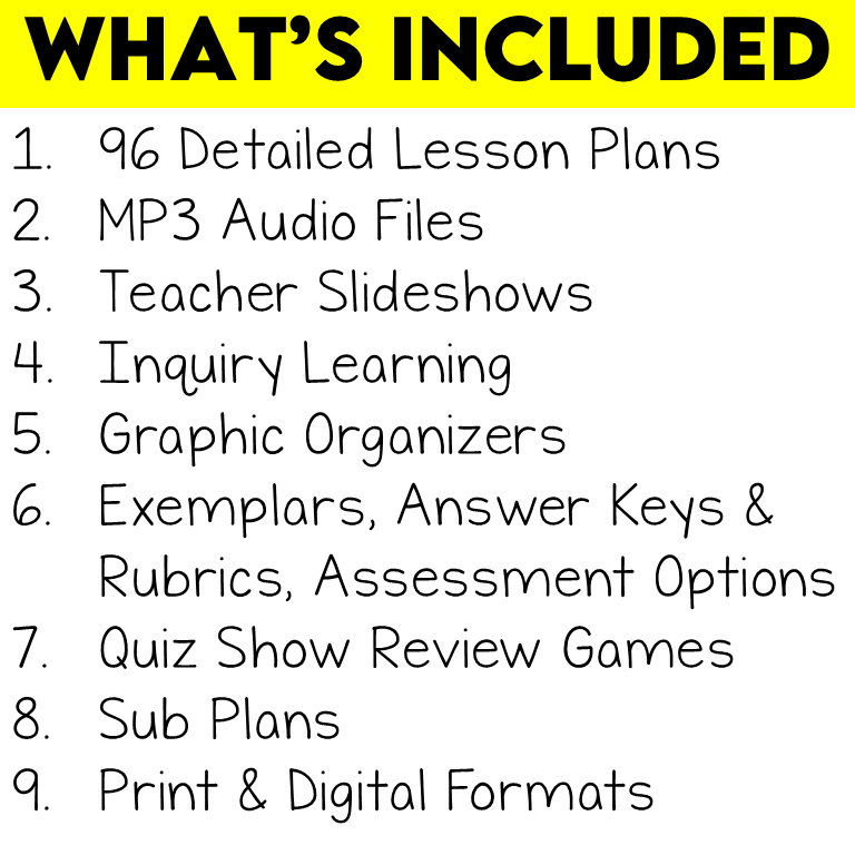 Grade 7/8 Canadian History Bundle 1713-1914