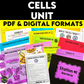 Grade 8 Science Cells Unit