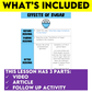 Middle School ELA Sub Plans - Topic Effects of Sugar