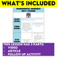 Middle School ELA Sub Plans - Topic Party Planning