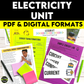 Grade 6 Science Electricity Unit Ontario Curriculum