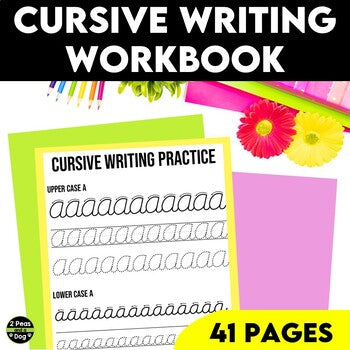 Middle School Cursive Writing Workbook
