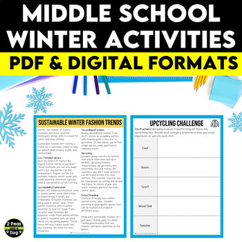 Middle School Winter Activities