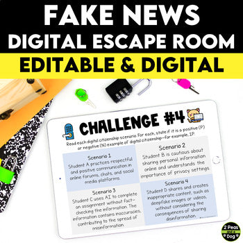 Fake News Digital Escape Room