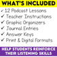 6th Grade Podcast Listening Activities - Grade 6 Listening Skills Bundle