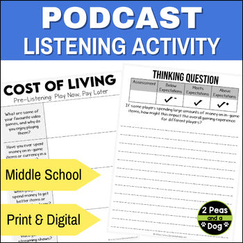 Podcast Listening Comprehension Lesson - Play Now Pay Later