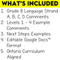 Ontario Report Card Comments Grade 8 Language Editable