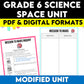 Grade 6 Space Unit Modified Unit
