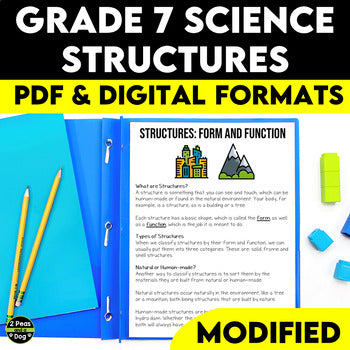 Grade 7 Science Understanding Structures and Mechanisms Modified Unit
