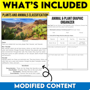Grade 6 Biodiversity Modified Unit