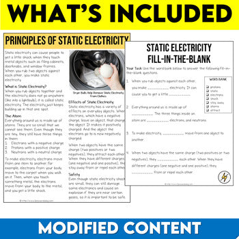 Grade 6 Electricity Modified Unit