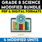 Grade 8 Science Modified Bundle Ontario Science