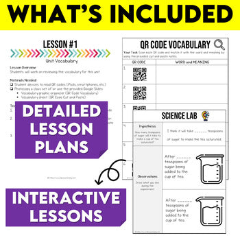 Grade 7/8 Science Modified Bundle