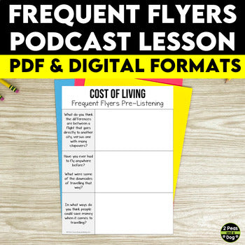 Podcast Listening Comprehension Lesson - Frequent Flyers