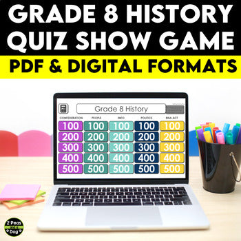 Grade 8 History Strand A Quiz Show Game