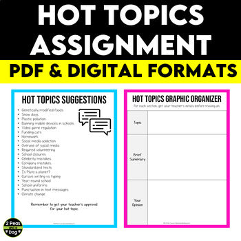 Hot Topics Class Discussion Assignment