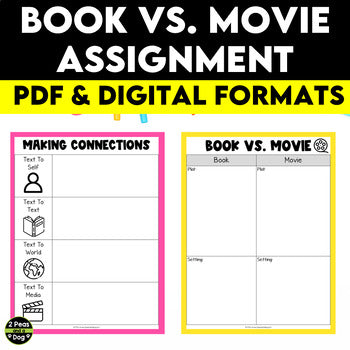 Book Versus Movie Comparison Analysis Project