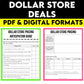 Dollar Store Deals Media Literacy Lesson, Grade 6 Financial Literacy