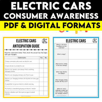 Electric Cars Media Literacy Lesson, Grade 6 Science