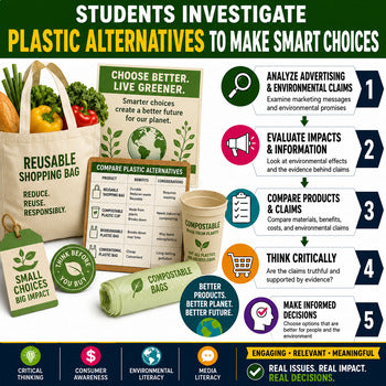 Plastic Alternatives Media Literacy Lesson, Grade 6 Science