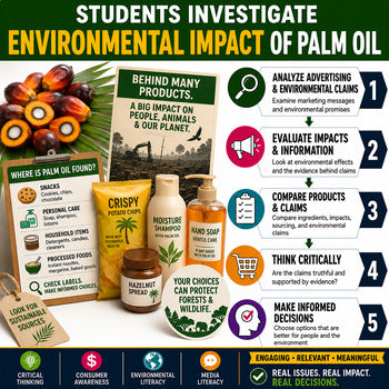 Environmental Impact of Palm Oil Media Literacy Lesson, Grade 6 Science