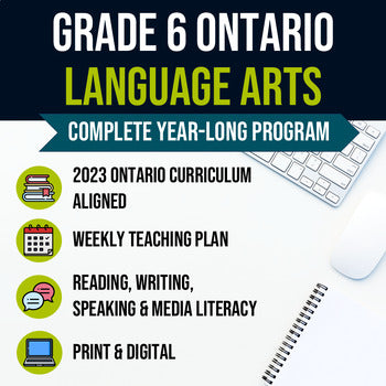 Grade 6 Language Arts Ontario Full Year ELA Program