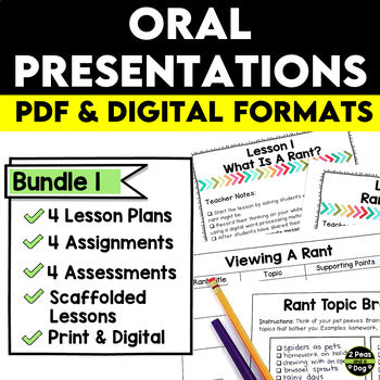 Oral Presentations Bundle