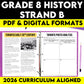 Grade 8 History Canada A Changing Society 1890-1914 Strand B