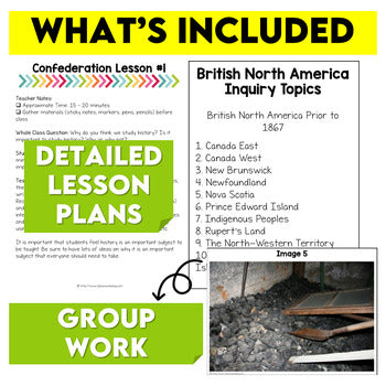 Grade 8 History Bundle Confederation, Western Settlement and Changing Society