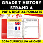 Grade 7 History New France and British North America 1713–1800 Strand A