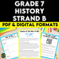Grade 7 History Conflict and Challenges in Canada 1800-1850 Strand B