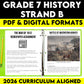 Grade 7 History Conflict and Challenges in Canada 1800-1850 Strand B