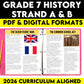Grade 7 History Bundle New France, British North America, and Conflict 1713-1850