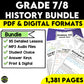 Grade 7/8 Canadian History Bundle 1713-1914