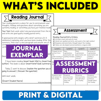 Reading Journal Assignment