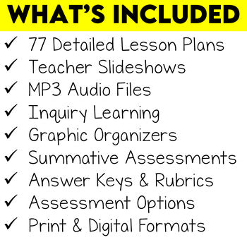 Grade 7/8 Geography Bundle Ontario Curriculum