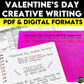Valentine's Day Creative Writing Assignment