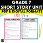 Grade 7 Short Story Unit