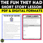 The Fun They Had Short Story Lesson