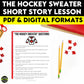 The Hockey Sweater Short Story Lesson