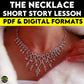 The Necklace Short Story Lesson