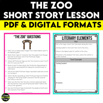 The Zoo Short Story Lesson