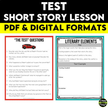 Test Short Story Lesson