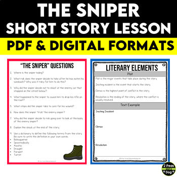 The Sniper Short Story Lesson