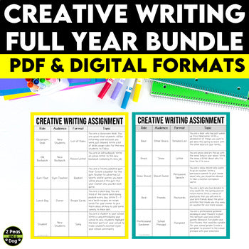 Creative Writing Full Year Bundle