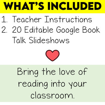 Pre-Made Book Talks For Middle and High School Teachers