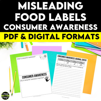Media Literacy: Consumer Awareness Lesson - Misleading Food Labels