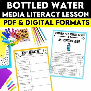 Media Literacy: Consumer Awareness Lesson - Bottled Water