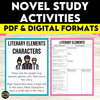 Novel Study Activities For Any Novel