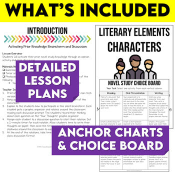 Novel Study Activities For Any Novel
